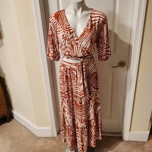 By Anthropologie New Skirt Set